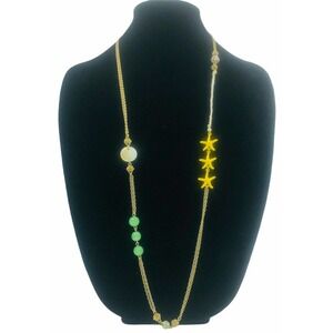 J. CREW Nautical Starfish Necklace Beads
